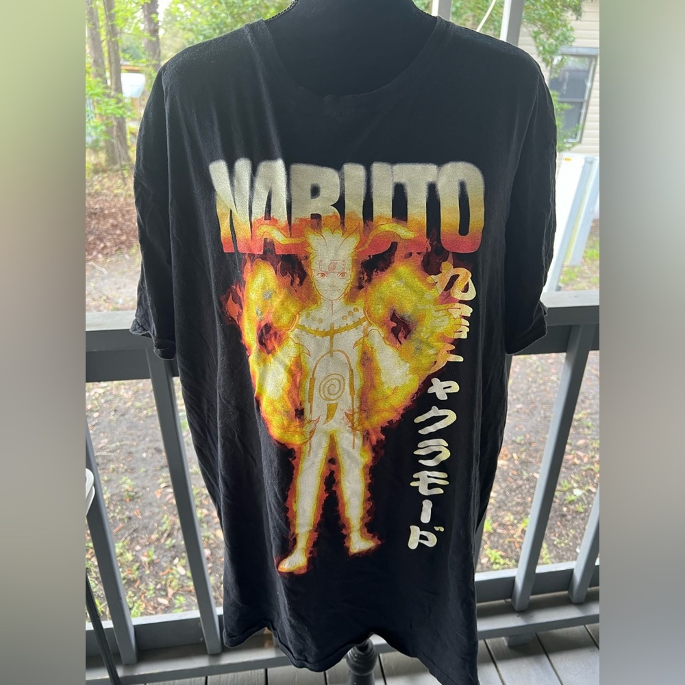 Naruto Nine Tailed Fox Men’s Tee